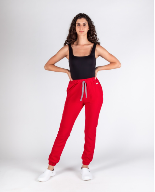 Pantalón Jogger Mujer Mérida Rojo – DOCTOR´S VALLEY